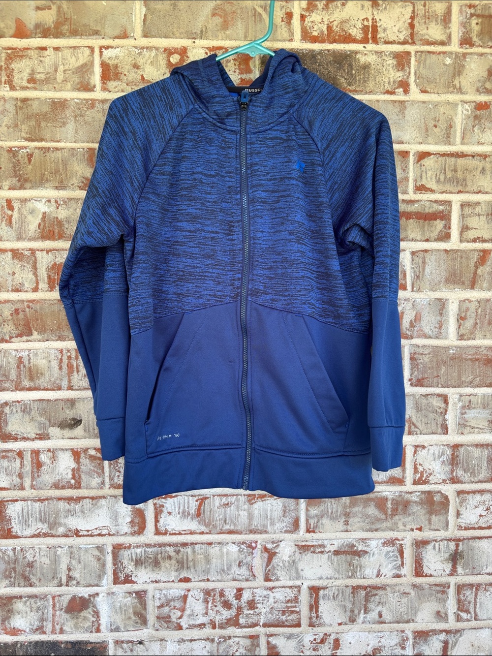 Russell Athletic Royal Blue Zip Hoodie